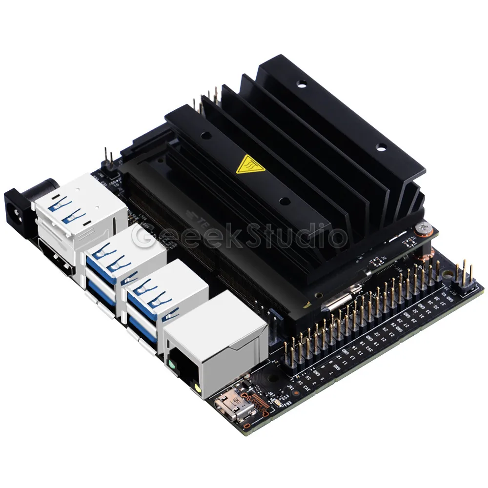 NVIDIA Jetson Nano Developer Kit GPU 128-core Maxwell CPU ARM A57 64-bit 4GB for Artiticial Intelligence Deep Learning AI Comput
NVIDIA Jetson Nano Developer Kit GPU 128-core Maxwell CPU ARM A57 64-bit 4GB for Artiticial Intelligence Deep Learning AI Comput