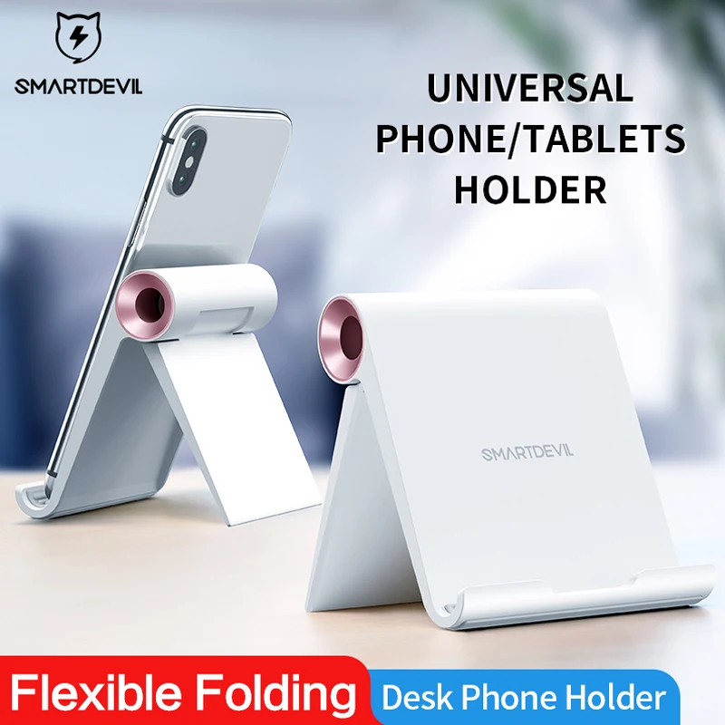 SmartDevil Phone Holder Stand for iPhone Foldable Mobile Phone Stand for Samsung Galaxy S10 S9 S8 Tablet Stand Desk Phone Holder
SmartDevil Phone Holder Stand for iPhone Foldable Mobile Phone Stand for Samsung Galaxy S10 S9 S8 Tablet Stand Desk Phone Holder