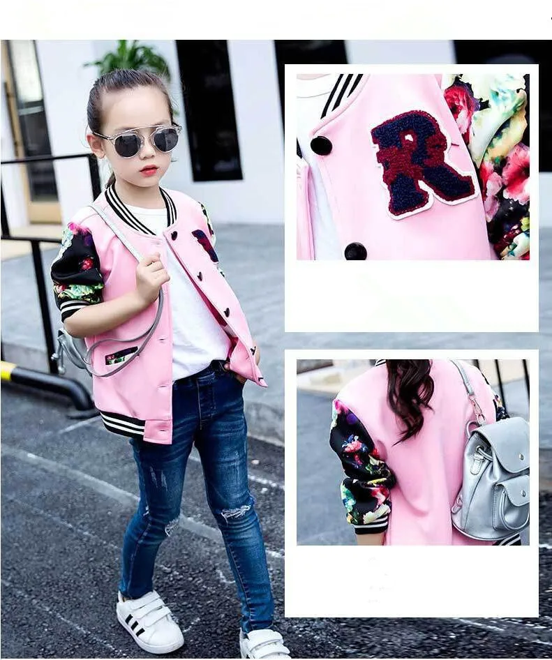 Big Girls Bomber Jackets Fashion Autumn 2018 Children Clothing Cotton Single Breasted Cardigan Jacket Kids Blazer Sports Coat
Big Girls Bomber Jackets Fashion Autumn 2018 Children Clothing Cotton Single Breasted Cardigan Jacket Kids Blazer Sports Coat