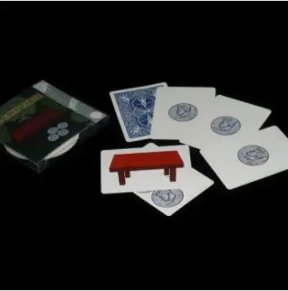 The Coin Table Magic tricks Coin Thru Table Card Trick Disappearing Close Up Gimmick Props Mentalism Comedy
The Coin Table Magic tricks Coin Thru Table Card Trick Disappearing Close Up Gimmick Props Mentalism Comedy