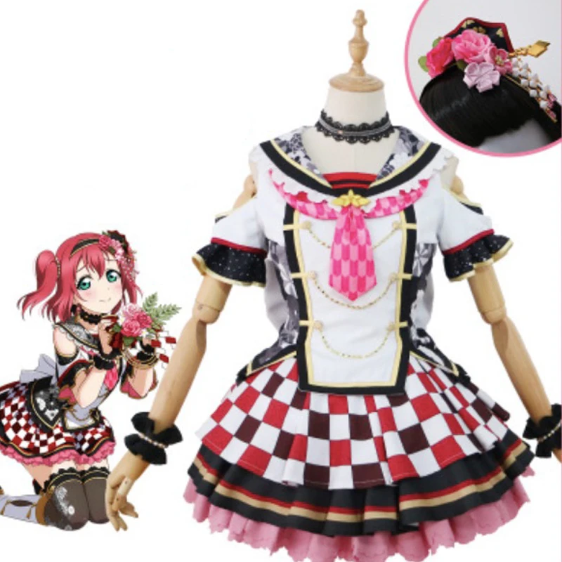 Anime Love Live! Sunshine!! Cosplay Costumes Ruby Kurosawa Cosplay Costume Halloween Carnival Party Women Cosplay Costume
Anime Love Live! Sunshine!! Cosplay Costumes Ruby Kurosawa Cosplay Costume Halloween Carnival Party Women Cosplay Costume