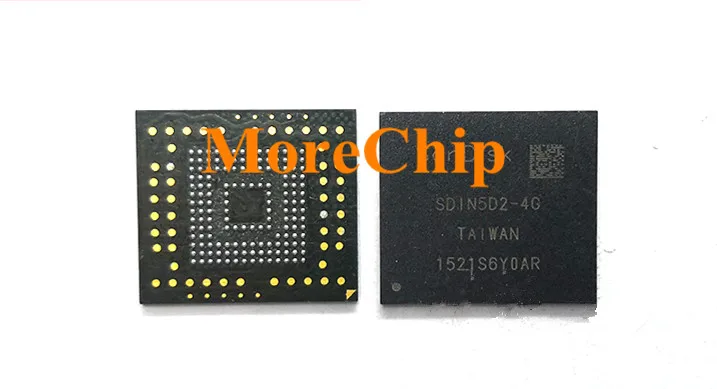 Флэш память SDIN5D2 4G eMMC NAND BGA IC Chip 2 шт./лот|Платы для мобильных телефонов| |