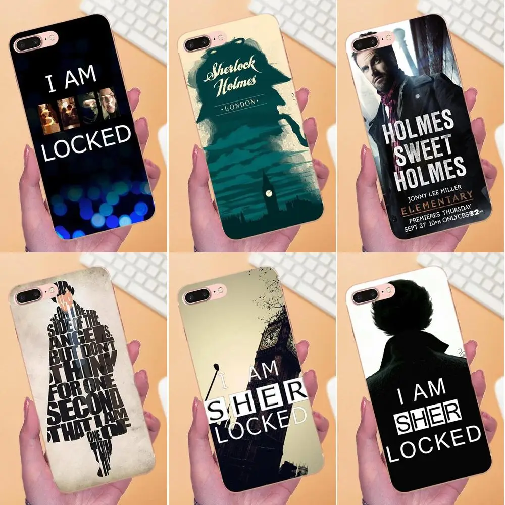 Мягкий чехол с принтом для Apple iPhone X XS Max XR 4 6 6S 7 8 Plus Jim Moriarty Sherlock