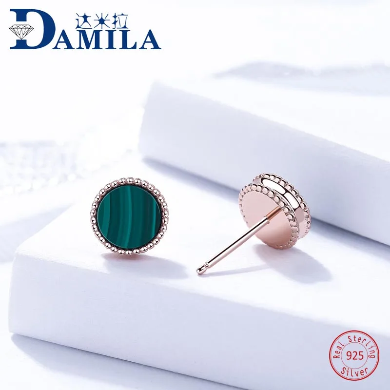 100% 925 sterling silver earrings for women Silver 925 jewelry Round stud earrings stone earing for female girls
100% 925 sterling silver earrings for women Silver 925 jewelry Round stud earrings stone earing for female girls