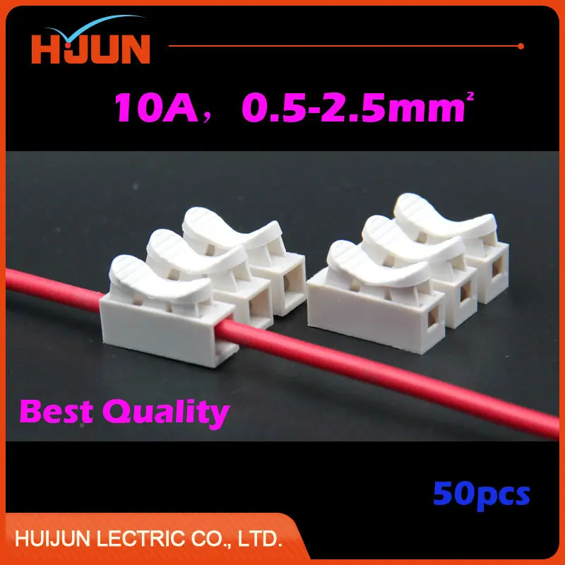 50pcs/lot 3 Pin 10A Push Quick Cable Connector Universal Reuseable Clamp Wire Terminal Wiring 1500W 250V CH-3
50pcs/lot 3 Pin 10A Push Quick Cable Connector Universal Reuseable Clamp Wire Terminal Wiring 1500W 250V CH-3