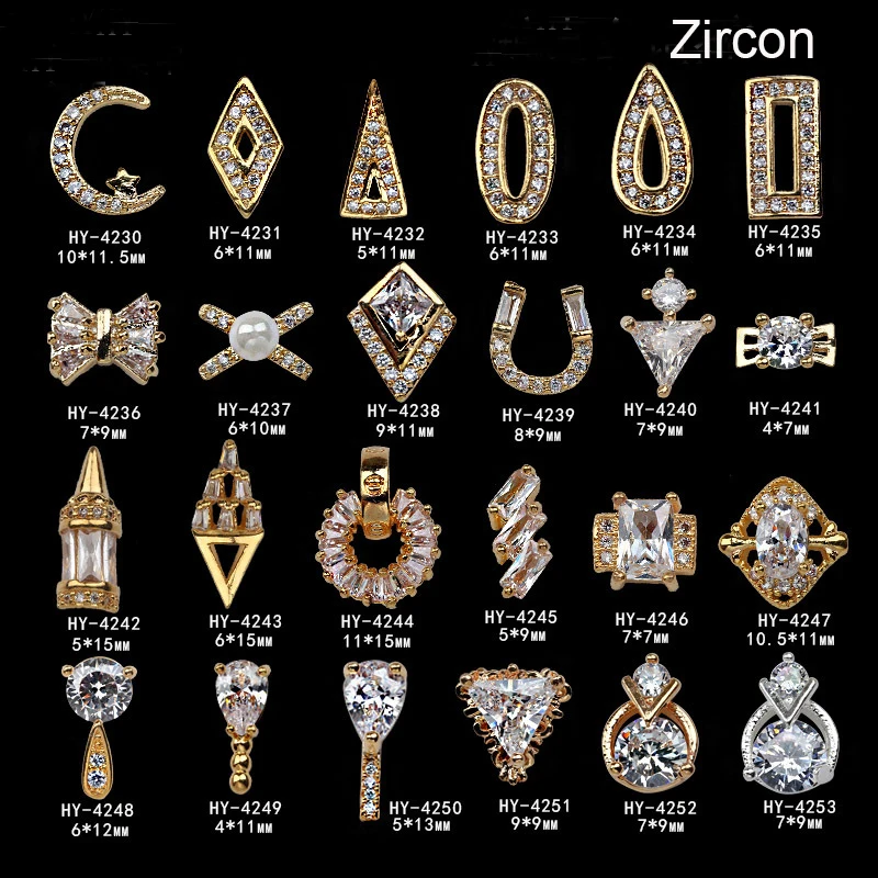 3d Nail Art Alloy Decorations with Zircon Rhinestones Diamonds on Nails Salon Supplies
3d Nail Art Alloy Decorations with Zircon Rhinestones Diamonds on Nails Salon Supplies