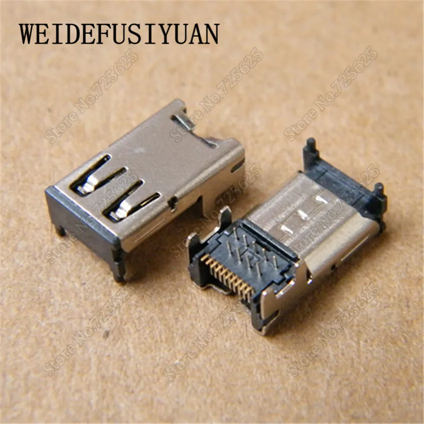 10 шт./лот 19P разъем Micro HDMI для Asus Eee Pad K001 T100TA TF201 TF300T TF502T TF700T TF810C TX300CA
10 шт./лот 19P разъем Micro HDMI для Asus Eee Pad K001 T100TA TF201 TF300T TF502T TF700T TF810C TX300CA