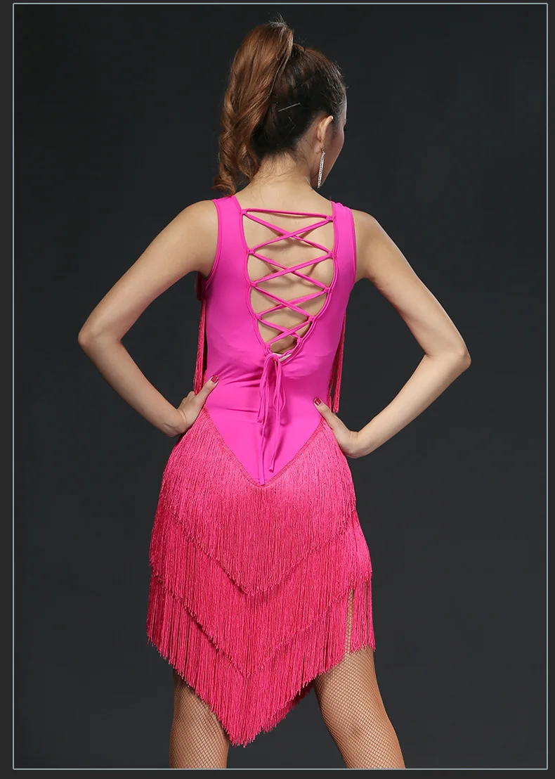 CACARE Latin Salsa Dance Dress for Women Latin Dress Fringe Latin Dance Competition Dresses D0023 5 Layers of Tassels 3 Colors
CACARE Latin Salsa Dance Dress for Women Latin Dress Fringe Latin Dance Competition Dresses D0023 5 Layers of Tassels 3 Colors