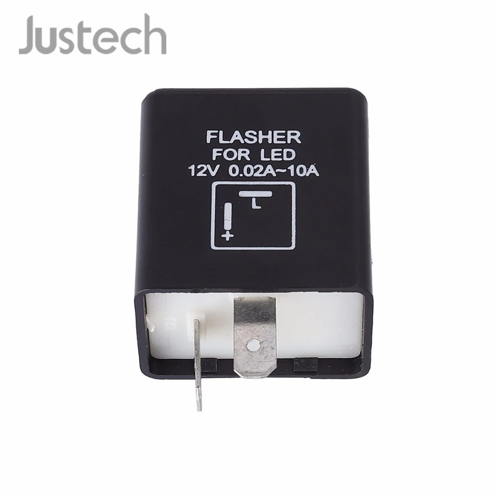 Justech Flasher Relay For Universial 12V motorcycle car motorbike for tungsten and LED turn signal lights
Justech Flasher Relay For Universial 12V motorcycle car motorbike for tungsten and LED turn signal lights
