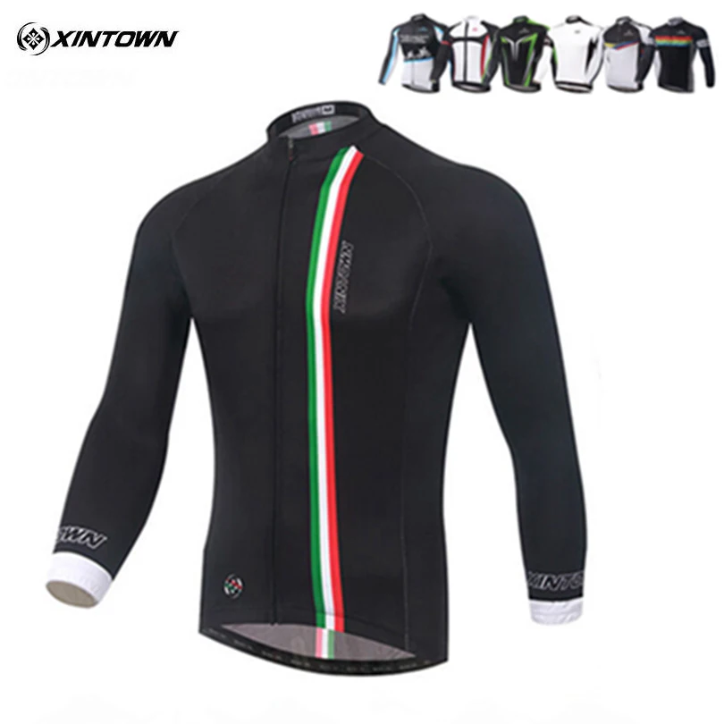 XINTOWN Team Pro мужские куртки для велоспорта, спортивная одежда, Ropa Ciclismo, велосипед с длинным рукавом, Джерси, топ S-4XL
XINTOWN Team Pro мужские куртки для велоспорта, спортивная одежда, Ropa Ciclismo, велосипед с длинным рукавом, Джерси, топ S-4XL