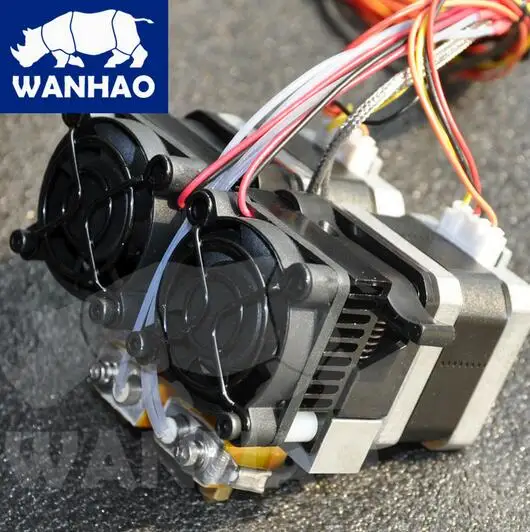 Экструдер wanhao с двумя насадками MK10 экструдер для дубликатора 4 4X 4S|wanhao extruder|nozzle
