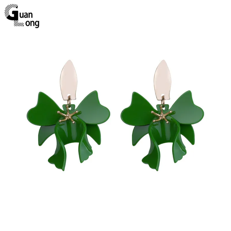 GuanLong Trendy New Fashion Flower Resin Earrings for Women Big Long Metal Dangling Acrylic Earring Elegant for Gifts Jewelry
GuanLong Trendy New Fashion Flower Resin Earrings for Women Big Long Metal Dangling Acrylic Earring Elegant for Gifts Jewelry
