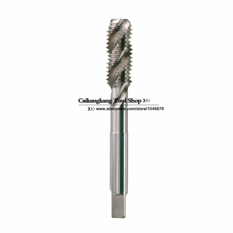 New Spiral wire tapping Head: 8mm . Material: M35 . High performance Cobalt Machine Spiral Tap (Blind hole) M8*1.25
New Spiral wire tapping Head: 8mm . Material: M35 . High performance Cobalt Machine Spiral Tap (Blind hole) M8*1.25