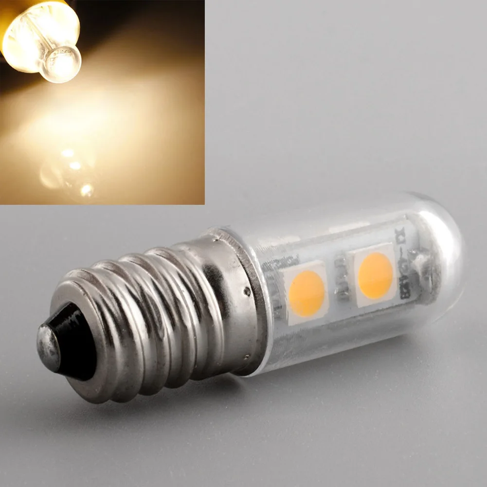 Фото E14 7LED яркий 5050SMD энергосберегающий светильник для свечи кровать - купить