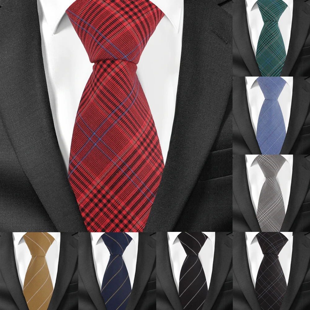 Neck Ties for Men Casual Suits Skinny Striped Tie Gravatas Plaid Mens Neckties For Business 7.5 cm Width Wedding Men Ties
Neck Ties for Men Casual Suits Skinny Striped Tie Gravatas Plaid Mens Neckties For Business 7.5 cm Width Wedding Men Ties