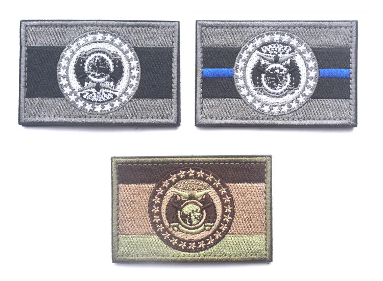 Embroidered Patches United States State Flag Patch Tactical 3D National Flags missouri state flag patch Armband Badges
Embroidered Patches United States State Flag Patch Tactical 3D National Flags missouri state flag patch Armband Badges