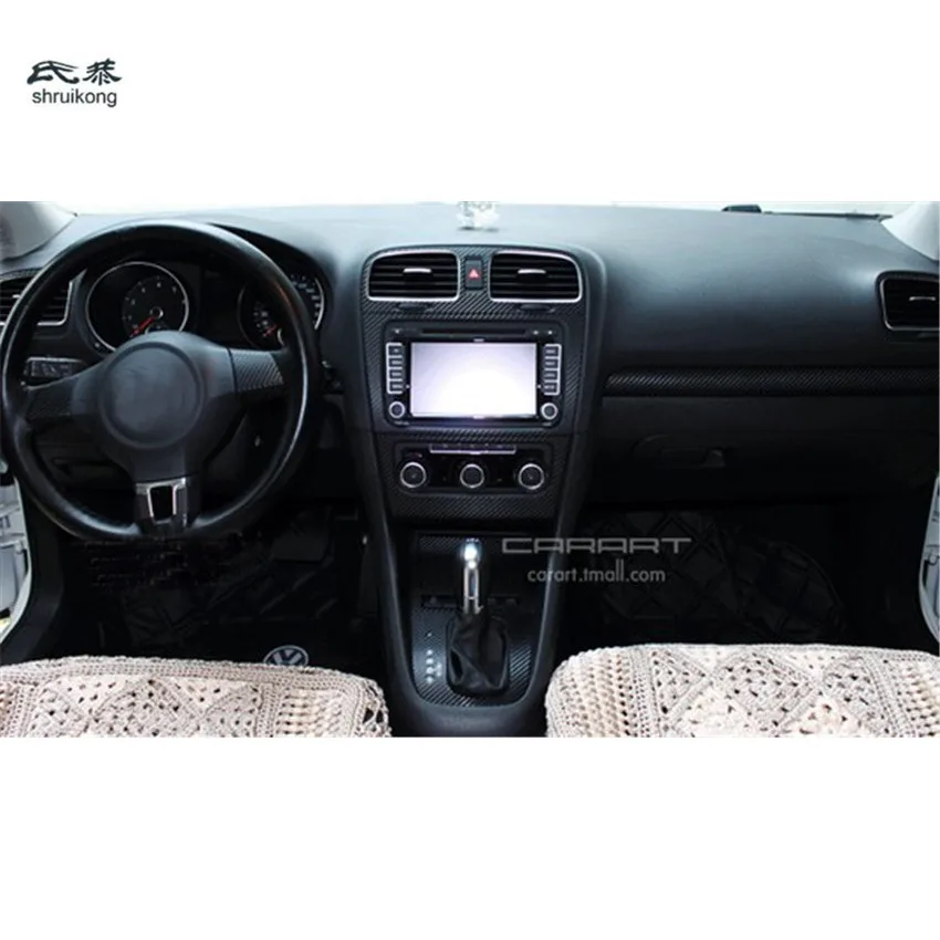 21PCS/Lot Full Set of Carbon Fiber Car Stickers Interior Decoration Cover for VW Volkswagen Golf 6 MK6
21PCS/Lot Full Set of Carbon Fiber Car Stickers Interior Decoration Cover for VW Volkswagen Golf 6 MK6