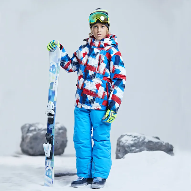Outdoor Children's ski suit set thickened waterproof boys Girls ski clothing set 2pcs warm skiing jacket and pants for snow town
Outdoor Children's ski suit set thickened waterproof boys Girls ski clothing set 2pcs warm skiing jacket and pants for snow town