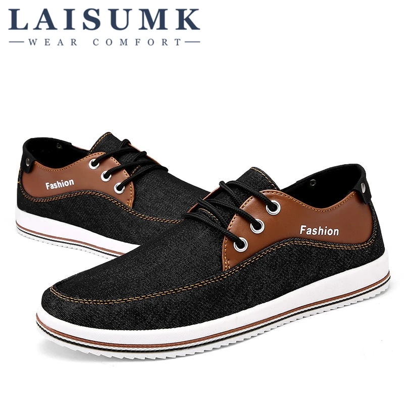 2020 LAISUMK Spring Summer Comfortable Casual Shoes Mens Canvas Shoes For Men Lace-Up Brand Fashion Flat Loafers Shoe
2020 LAISUMK Spring Summer Comfortable Casual Shoes Mens Canvas Shoes For Men Lace-Up Brand Fashion Flat Loafers Shoe