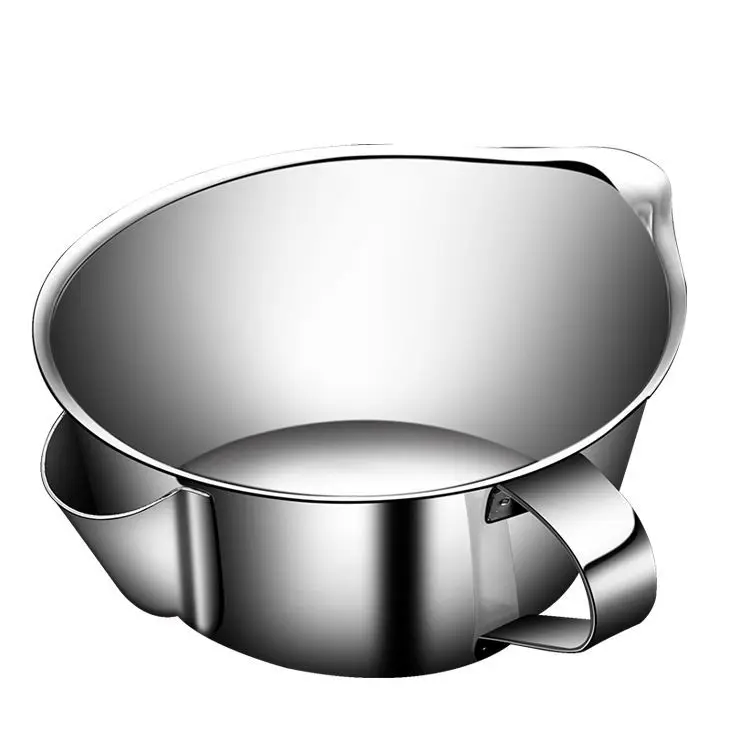 304 Stainless Steel Oil Separator Bowl Oil Filter Pot Kitchen Oil Skimming Artifact Strainer
304 Stainless Steel Oil Separator Bowl Oil Filter Pot Kitchen Oil Skimming Artifact Strainer