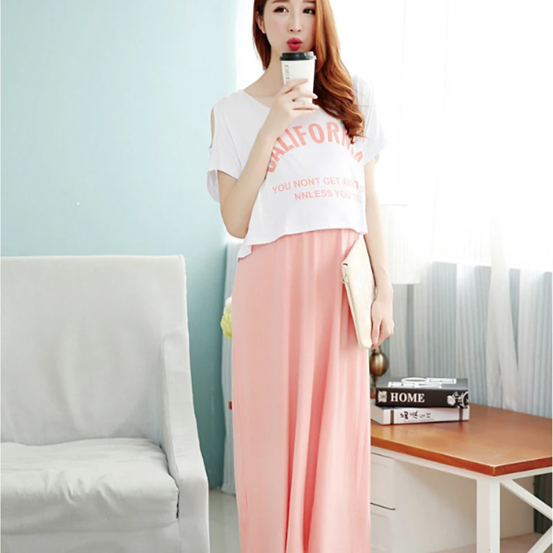 OkayMom Long Modal Maternity Nursing Dress Summer Loose Pregnant Women Nurse Vestidos Clothing Pregnancy Breastfeeding Dress
OkayMom Long Modal Maternity Nursing Dress Summer Loose Pregnant Women Nurse Vestidos Clothing Pregnancy Breastfeeding Dress