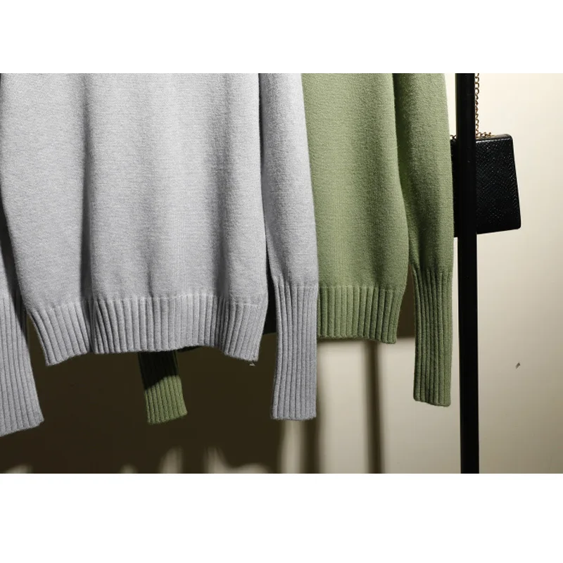 OHRYIYIE Long Sleeve Sweater and Pullover for Women 2020 Autumn Winter Turtleneck Sweater Casual Knitted Pullovers Female Jumper
OHRYIYIE Long Sleeve Sweater and Pullover for Women 2020 Autumn Winter Turtleneck Sweater Casual Knitted Pullovers Female Jumper
