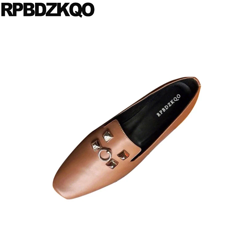 Ladies China Designer Shoes Women Luxury 2021 Black Flats Slip On Loafers Brown Size 34 Square Toe Stud Fitness Brand Rivet
Ladies China Designer Shoes Women Luxury 2021 Black Flats Slip On Loafers Brown Size 34 Square Toe Stud Fitness Brand Rivet