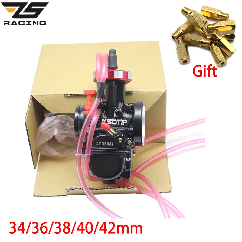 ZS Racing Modified Carburetor with Main Jet Set ZSDTRP Black Carburador 34 36 38 40 42 PWK 38mm 40mm For Motocross ATV Quad
ZS Racing Modified Carburetor with Main Jet Set ZSDTRP Black Carburador 34 36 38 40 42 PWK 38mm 40mm For Motocross ATV Quad