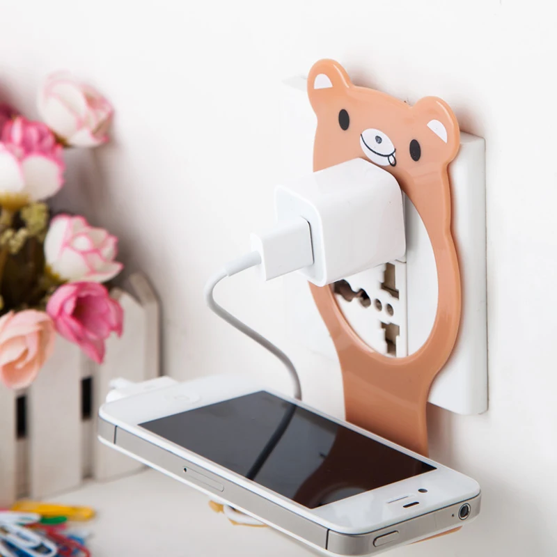 Креативный мобильный телефон зарядное устройство bear кронштейн с фиксированным