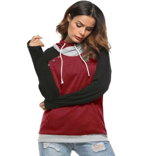 Long Hoodie Sleeve Pull Women Hooded Sweatshirt Jumper Thick New Coat 2019 new 3 different
Long Hoodie Sleeve Pull Women Hooded Sweatshirt Jumper Thick New Coat 2019 new 3 different