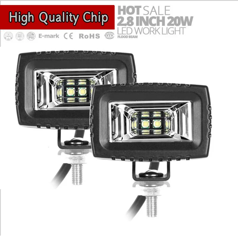 Work Light Bar 20W Flush Mount LED Flood Light Pod4X4 Offroad 12V Car Accesorios Motorcycle Flood Bulb Fog Lamp for Jeep SUV UTV
Work Light Bar 20W Flush Mount LED Flood Light Pod4X4 Offroad 12V Car Accesorios Motorcycle Flood Bulb Fog Lamp for Jeep SUV UTV