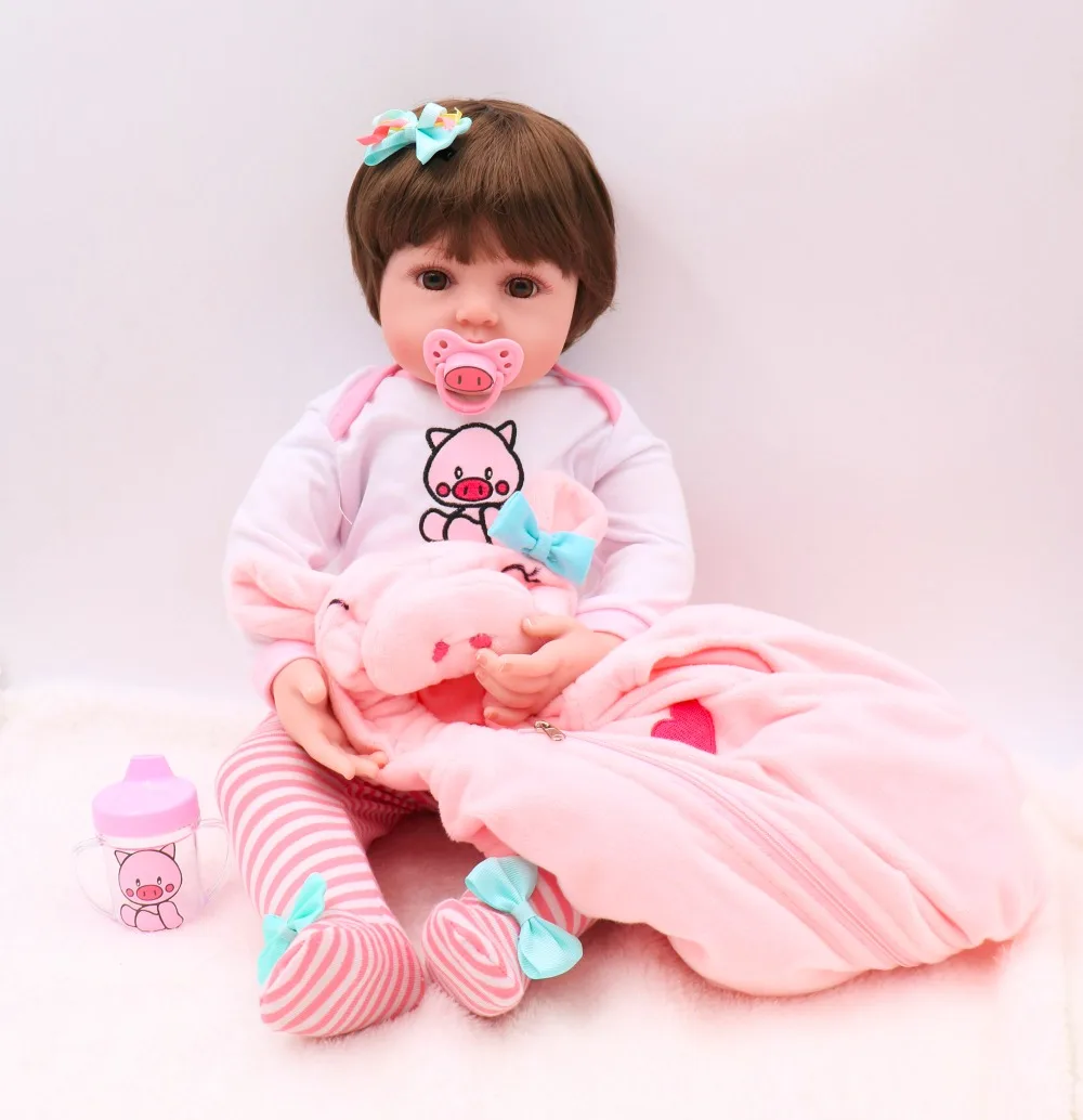 NPK cutest big eyes 3/4 Silicone Baby Girl Reborn Doll Baby Princess Lovely Bebe gift reborn Boneca Alive Bedtime Partners toy
NPK cutest big eyes 3/4 Silicone Baby Girl Reborn Doll Baby Princess Lovely Bebe gift reborn Boneca Alive Bedtime Partners toy