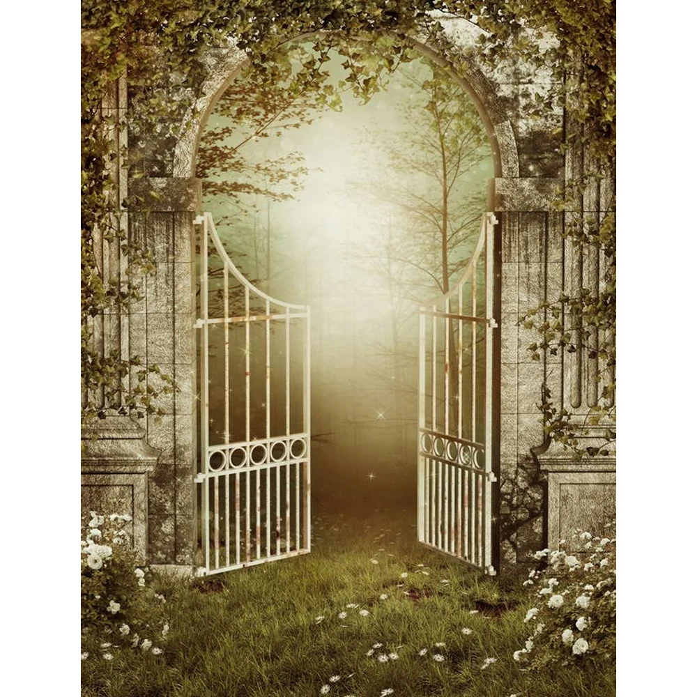 Фон для фотосъемки с изображением таинственного леса, арки, двери, железных ворот, белые цветы, реквизит для фотосъемки новорожденных и дете...
Фон для фотосъемки с изображением таинственного леса, арки, двери, железных ворот, белые цветы, реквизит для фотосъемки новорожденных и дете...
