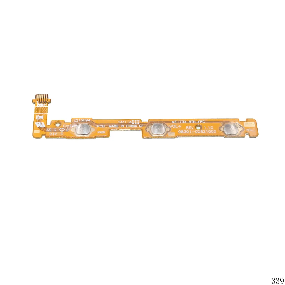 Power Button Switch Volume Button Mute On / Off Flex Cable For ASUS MEMO Pad HD 7" ME173 ME173X
Power Button Switch Volume Button Mute On / Off Flex Cable For ASUS MEMO Pad HD 7" ME173 ME173X
