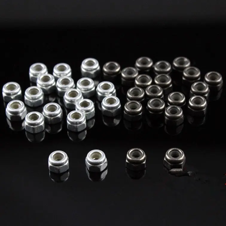 M2 Locknut Stainless Steel Nickel Plating Nut Screw for RC Model Car Spare Parts DIY Tamiya Mini 4WD RC Accessory 100Pcs/lot
M2 Locknut Stainless Steel Nickel Plating Nut Screw for RC Model Car Spare Parts DIY Tamiya Mini 4WD RC Accessory 100Pcs/lot