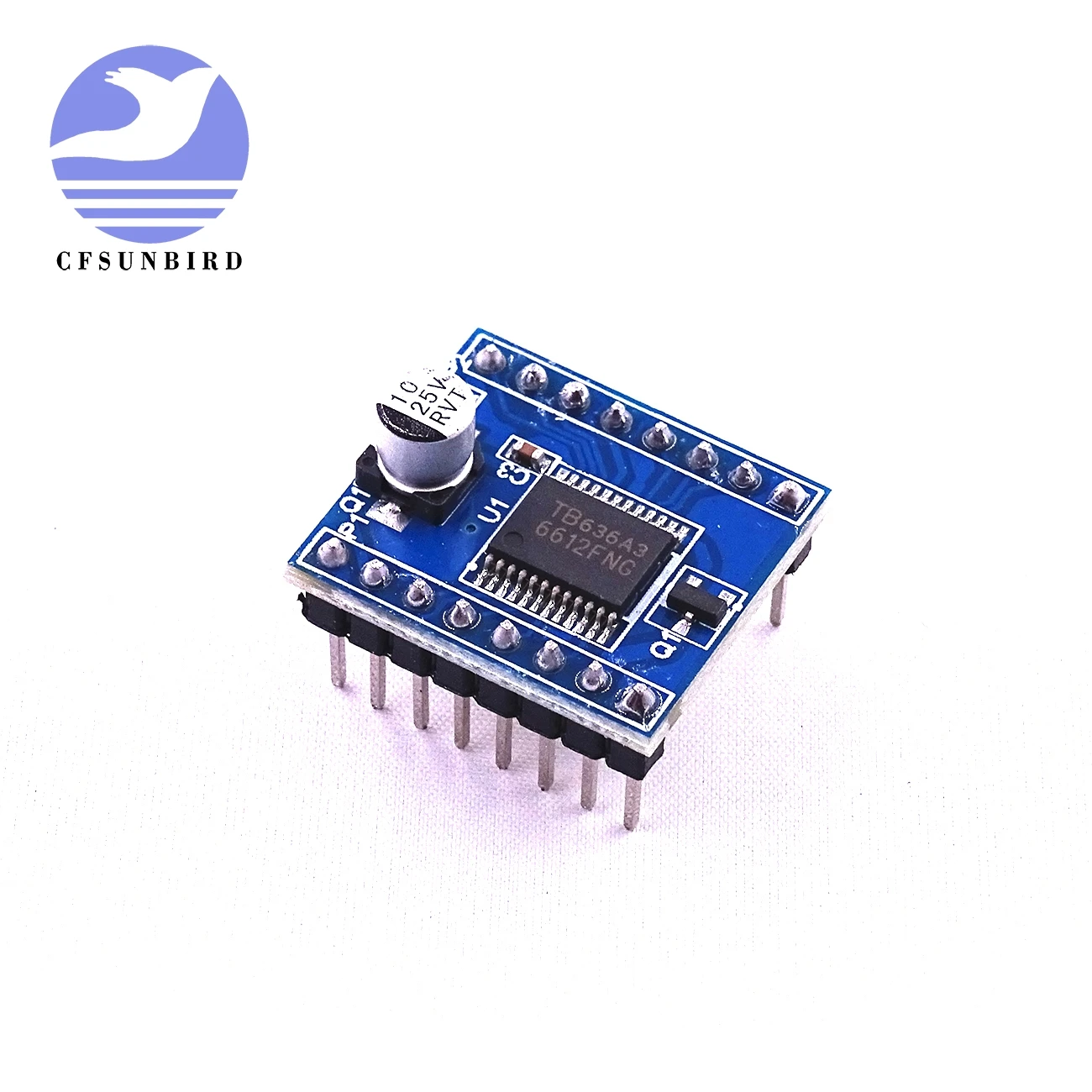 CFsunbird 50 шт./лот горячий TB6612FNG модуль драйвера двойного двигателя для Arduino STM32 ARM
