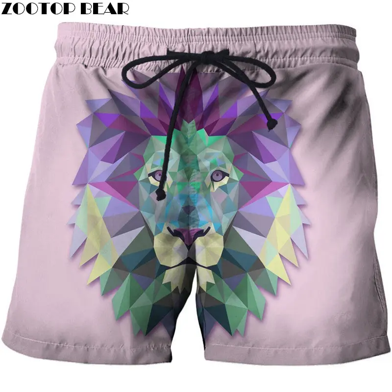 3D Printed Colorful Lion Face Board Shorts Elastic Waist Beach Shorts Summer 2019 New Male Clothing Short Trousers ZOOTOP BEAR
3D Printed Colorful Lion Face Board Shorts Elastic Waist Beach Shorts Summer 2019 New Male Clothing Short Trousers ZOOTOP BEAR