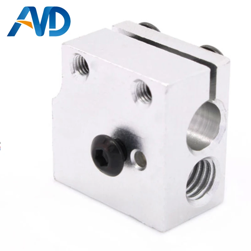New 5 Pcs Aluminum Heater Block 3D printer parts Accessories Volcano Hot end Eruption Heater Block Heating block
New 5 Pcs Aluminum Heater Block 3D printer parts Accessories Volcano Hot end Eruption Heater Block Heating block
