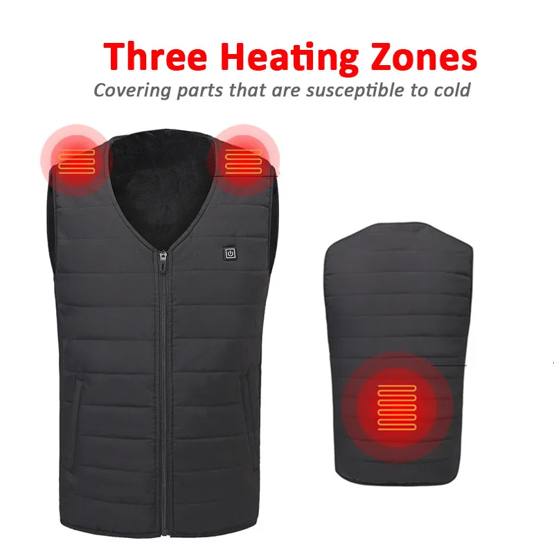 Winter Warm Heating Vest Men Women Smart Thermostat Lightweight Heated Clothing Men's Waterproof Skiing Hiking Riding Jackets
Winter Warm Heating Vest Men Women Smart Thermostat Lightweight Heated Clothing Men's Waterproof Skiing Hiking Riding Jackets