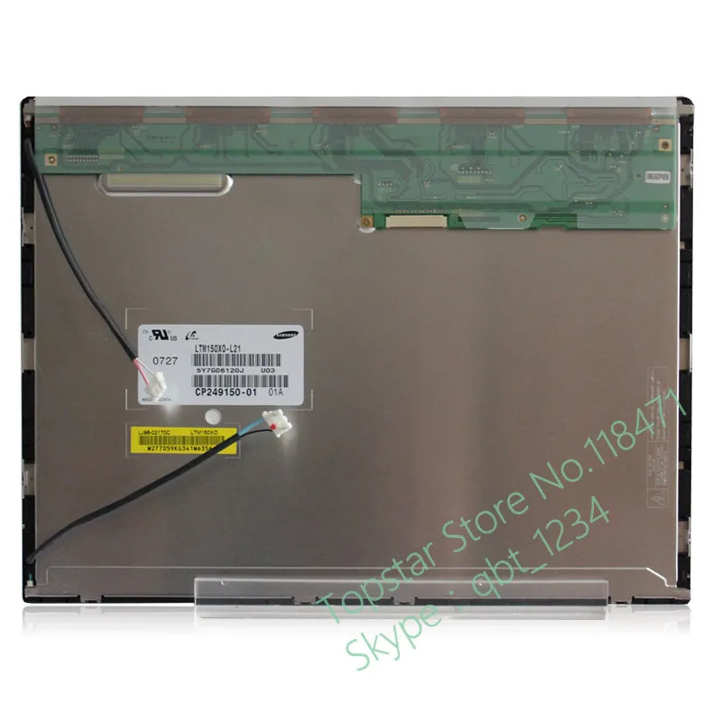Оригинальный Новый 15 ''TFT LTM150XO-L21 LTM150XO L21 ЖК-экран для промышленного