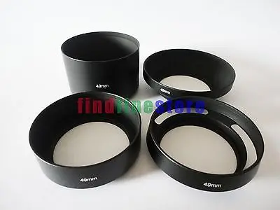 4 in1 37 40.5 43 46 49 52 55 58 62 67 72 77mm standard telephoto wide angle vented curved metal lens hood For DSLR Lens filter
4 in1 37 40.5 43 46 49 52 55 58 62 67 72 77mm standard telephoto wide angle vented curved metal lens hood For DSLR Lens filter