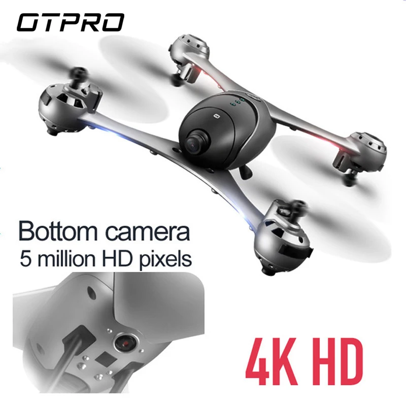 OTPRO M6 Радиоуправляемый Дрон FPV режим высоты RC Квадрокоптер с Wi Fi 1080P 4K 5MP камера