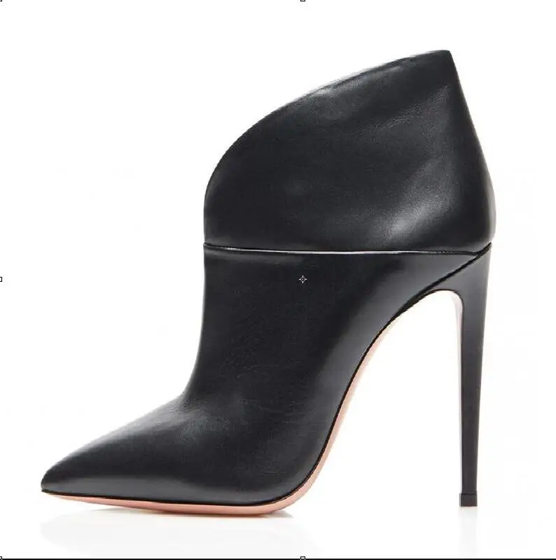 Europe And America Sexy Fashion Black PU Ankle Shoe Pointed Toe Thin Heels Women's Shoes Big Size Short boots Women's Boots
Europe And America Sexy Fashion Black PU Ankle Shoe Pointed Toe Thin Heels Women's Shoes Big Size Short boots Women's Boots