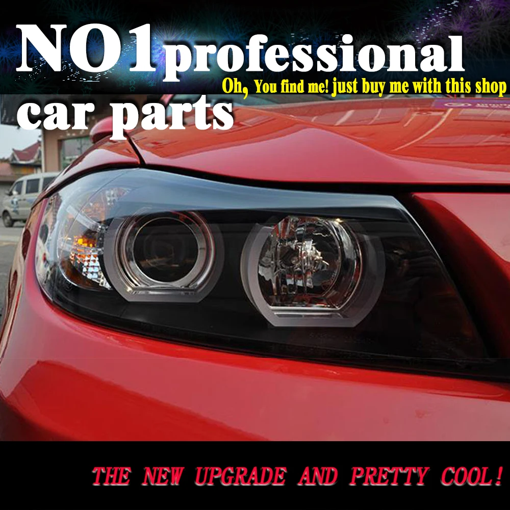 car accessories For BMW E90 headlamp 318i 320i 325i Headlight LED Angel eyes Front light for 318 320 325 Bi Xenon Lens HID
car accessories For BMW E90 headlamp 318i 320i 325i Headlight LED Angel eyes Front light for 318 320 325 Bi Xenon Lens HID