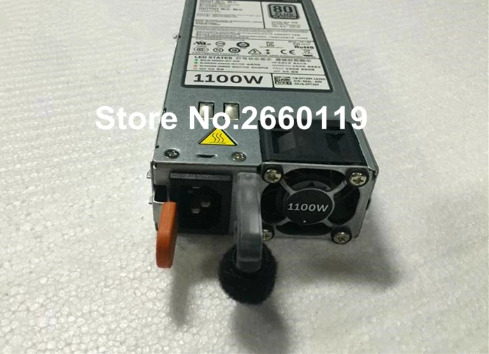 Server power supply for 0YT39Y YT39Y E1100E-S0 AA26510L 1100W, fully tested