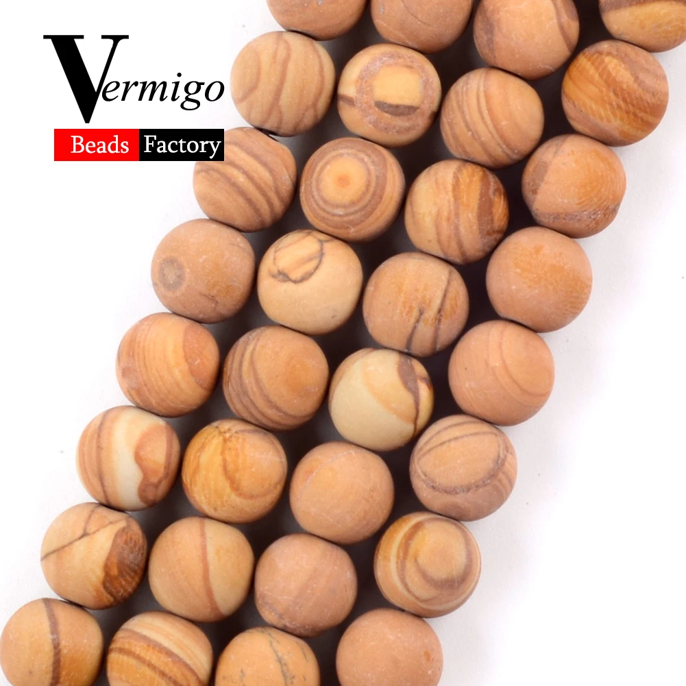 Natural Dull Polished Wood Jaspers Stone Spacer Beads For Jewelry Making DIY Necklace Bracelet 4mm-12mm Matte Round Beads 15"
Natural Dull Polished Wood Jaspers Stone Spacer Beads For Jewelry Making DIY Necklace Bracelet 4mm-12mm Matte Round Beads 15"
