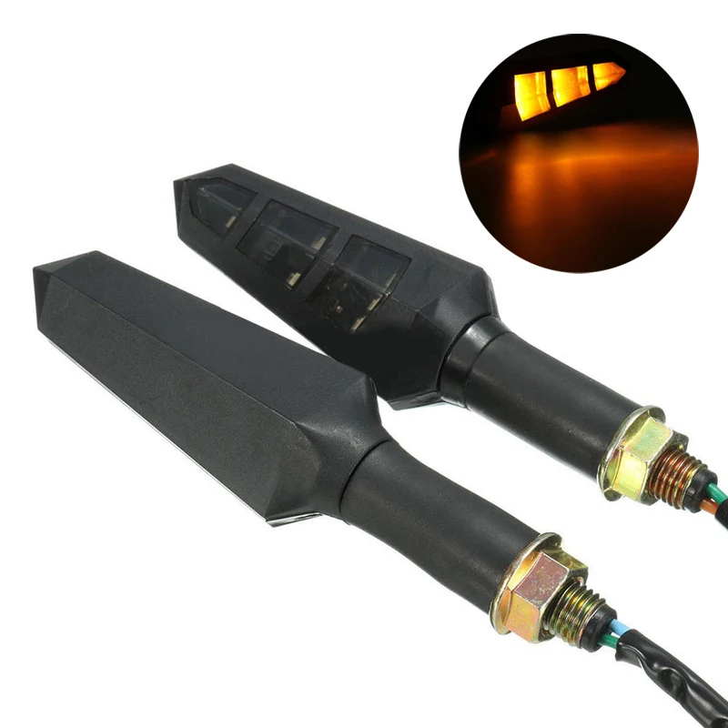 1 Pair 12LED Motorcycle Sequential Switchback Flowing LED Turn Signal Lights Amber
1 Pair 12LED Motorcycle Sequential Switchback Flowing LED Turn Signal Lights Amber