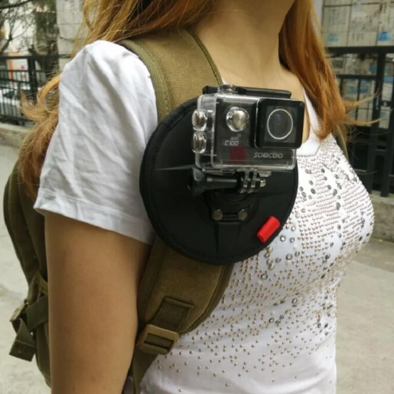 Магнитный ремень для рюкзака крепления автомобиля зажим экшн-камеры Xiaomi Yi 4K H9R Akaso