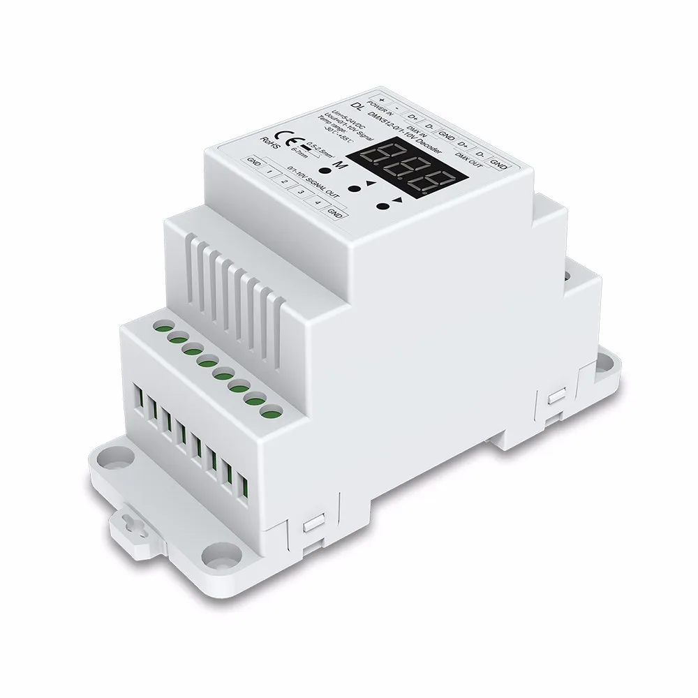 5 шт. DL; Декодер DMX512 до 4CH 0-10 В; Зеркальный вход; Вход сигнала DMX512; Выход сигнала 0-10 в
5 шт. DL; Декодер DMX512 до 4CH 0-10 В; Зеркальный вход; Вход сигнала DMX512; Выход сигнала 0-10 в