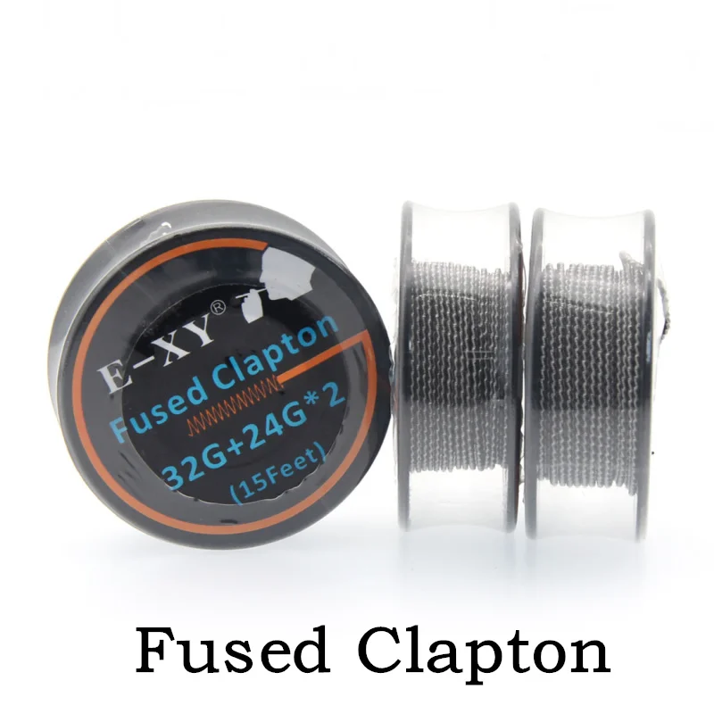 Fused Clapton Resistance Heating Wire 24/26/28GA DIY COil For RDA RTA RDTA Electronic Cigarette Vape Atomizer Tank Accessories
Fused Clapton Resistance Heating Wire 24/26/28GA DIY COil For RDA RTA RDTA Electronic Cigarette Vape Atomizer Tank Accessories